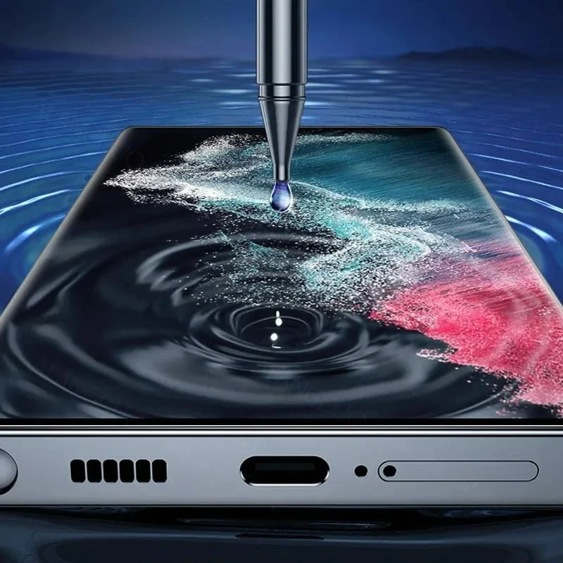 DL3 Mobilak Full Glass Screen Protector For Xiaomi Mi Note 10 Lite UV Tempered Glass Full Glue Cover Screen Protector For Xiaomi Mi Note 10 Lite Screen Glass Film - Clear
