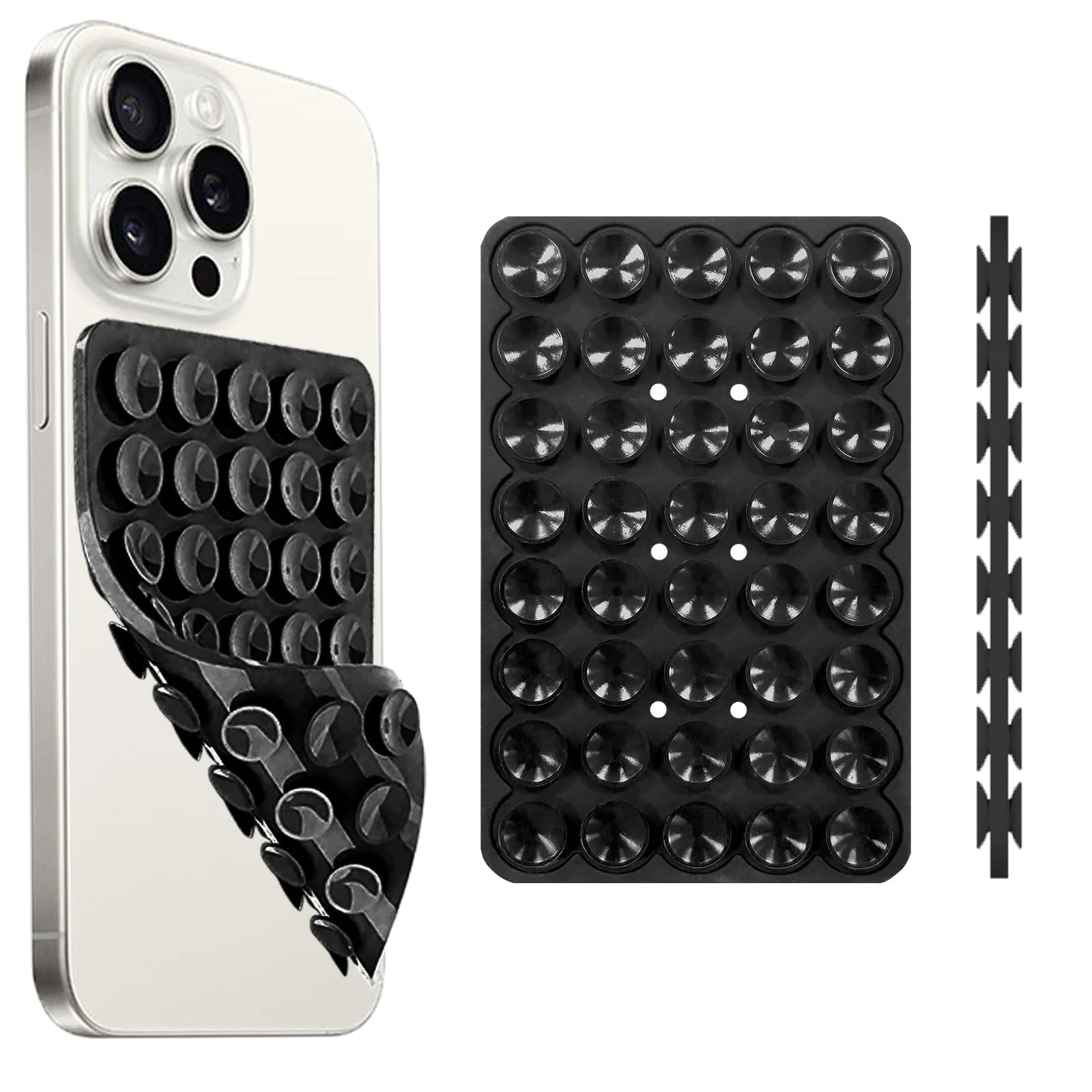 DL3 Mobilak Silicone Protective Case for Cell Phone - Black