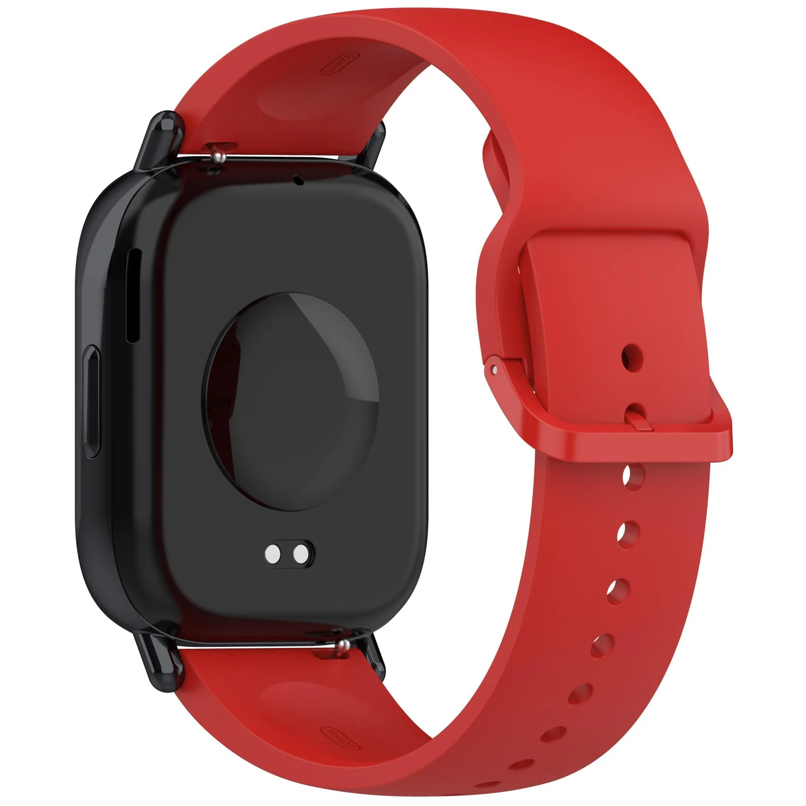 DL3 Mobilak Straps Compatible with Xiaomi Redmi Watch 5 Active/Redmi Watch 5 Lite Bracelet, 22mm Soft Silicone Replacement Band Sports Strap Wristbands [Wear-resistant] [breathable] - Red