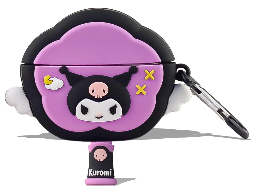 DL3 Mobilak Compatible with AirPods Pro 2/1 Gen Case Soft Silicone Shockproof Cover for Apple iPod Pro 2nd/1st Generation, New 3D Cute Cartoon Creative Fun Case with Keychain Design - Style 24