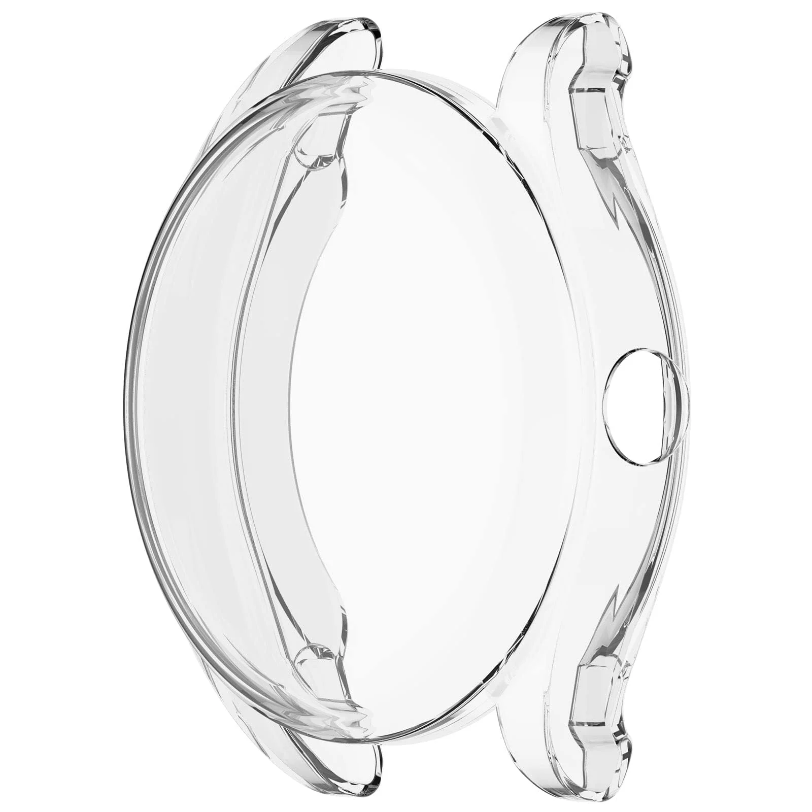 DL3 Mobilak Case Compatible for Huawei Watch Buds Screen Protector, Soft TPU Silicone Bumper Case Shockproof Scratch Resistant Full Coverage Shell Protective Case Cover for Huawei Watch Buds - Clear