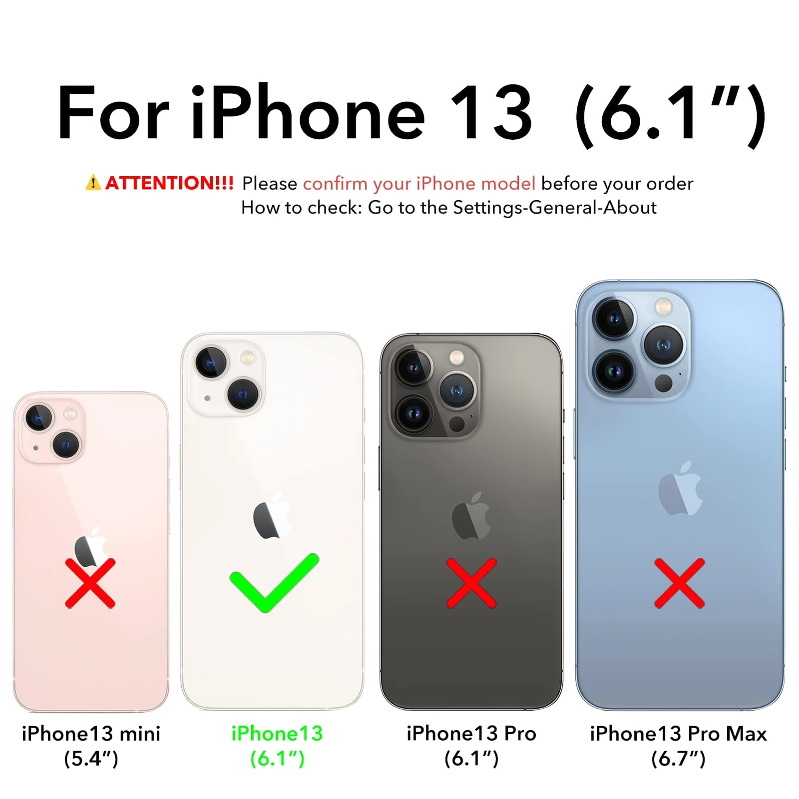 DL3 Mobilak Liquid Silicone Protective Case with Soft Microfiber Lining for iPhone 13 / iPhone 14 - Black