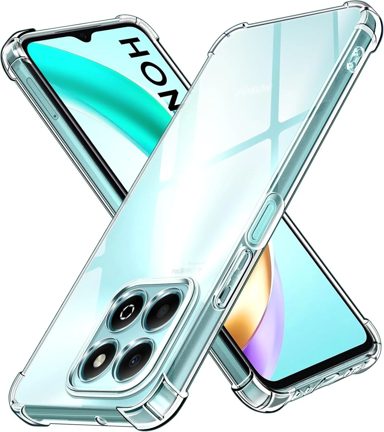 DL3 Mobilak Clear TPU Case for Honor X6b, Camera protection, Shock-absorbing protection, Scratch-resistant surface - Clear