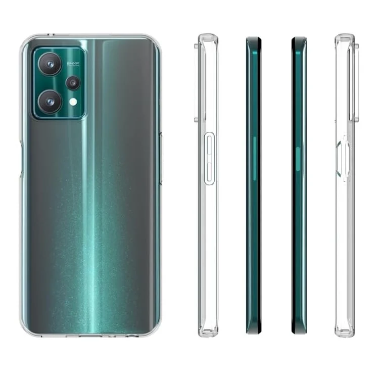 DL3 Mobilak Case Compatible with realme 9 Pro Case Crystal Soft TPU Gel Case Flexible Silicone Anti-Scratch Camera Protection TPU Cover - Clear