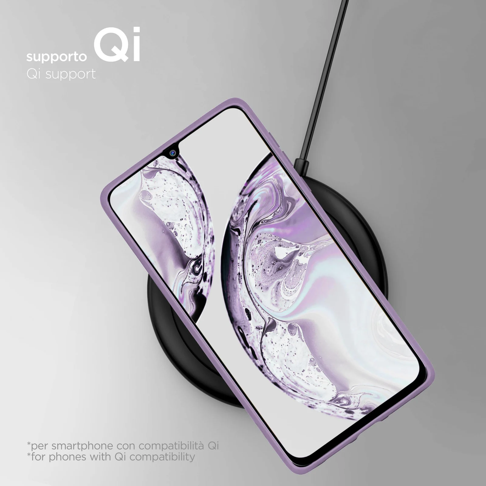 DL3 Mobilak Soft Silicone Gel Bumper Case for Samsung Galaxy M31 - Lavender