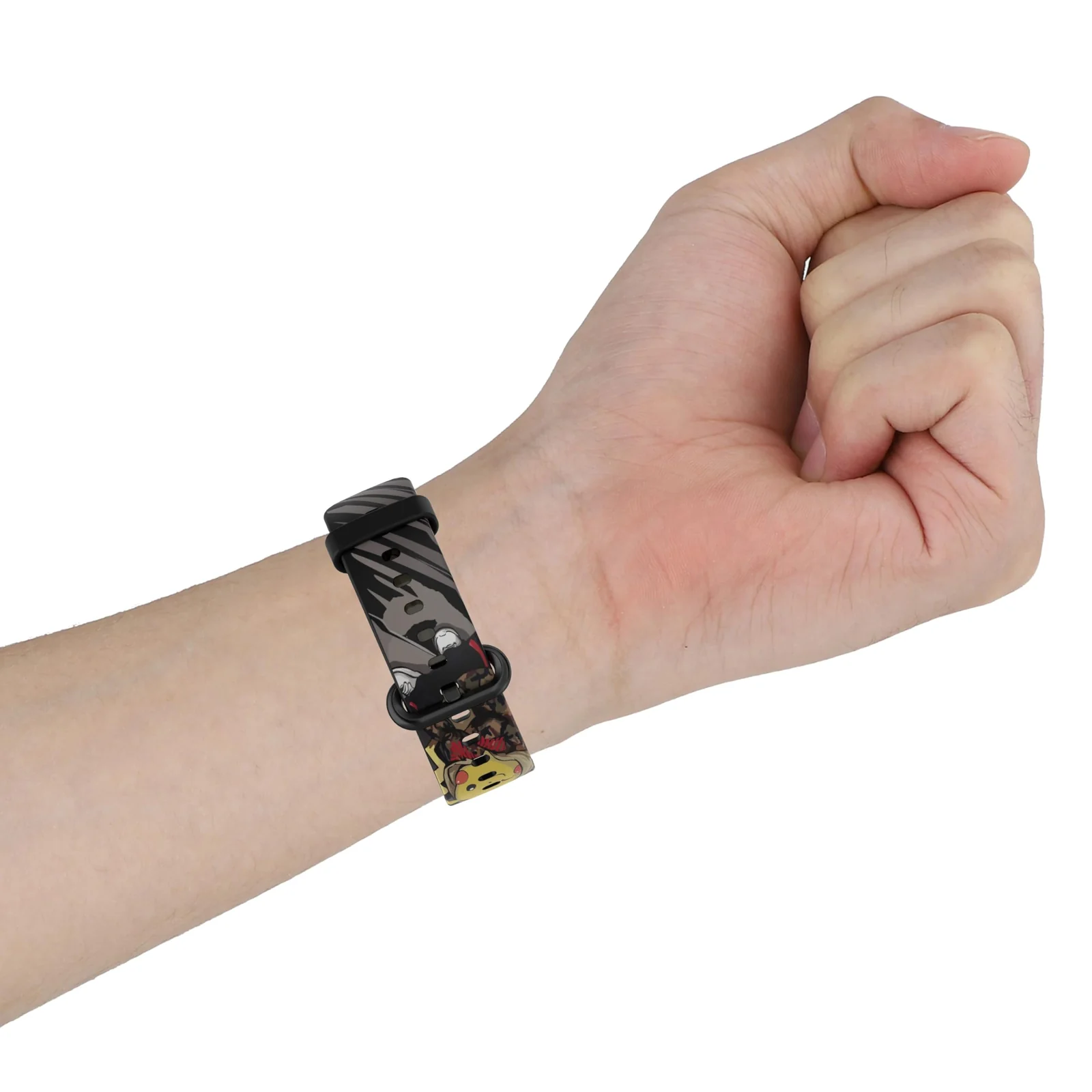 DL3 Mobilak Strap Compatible with Xiaomi Redmi Watch 2 Lite/Poco Watch/Redmi Watch 2 / Horloge 2 Soft Replacement Sport Silicone Strap - Black
