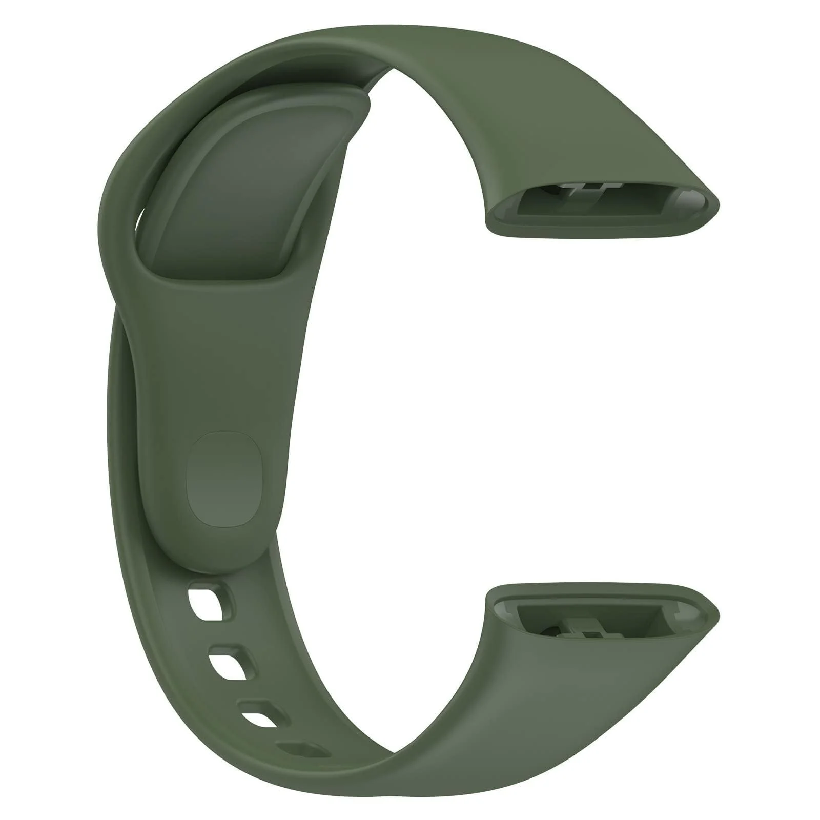 DL3 Mobilak Strap Watch Silicone Compatible With Xiaomi Redmi Watch 3, Sport Silicone Watch Band Wrist Strap, Bracelet Wristband Wrist Strap for Redmi Watch3 - Dark Green