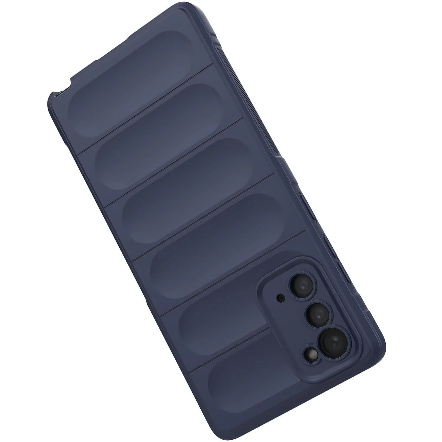 DL3 Mobilak Silicone Case for Samsung Galaxy Note 20 5G Heavy Duty Protective [Slim Fit] Shockproof Soft Flexible Protective Design Shock-Absorption TPU Cover With Camera Protection - Blue