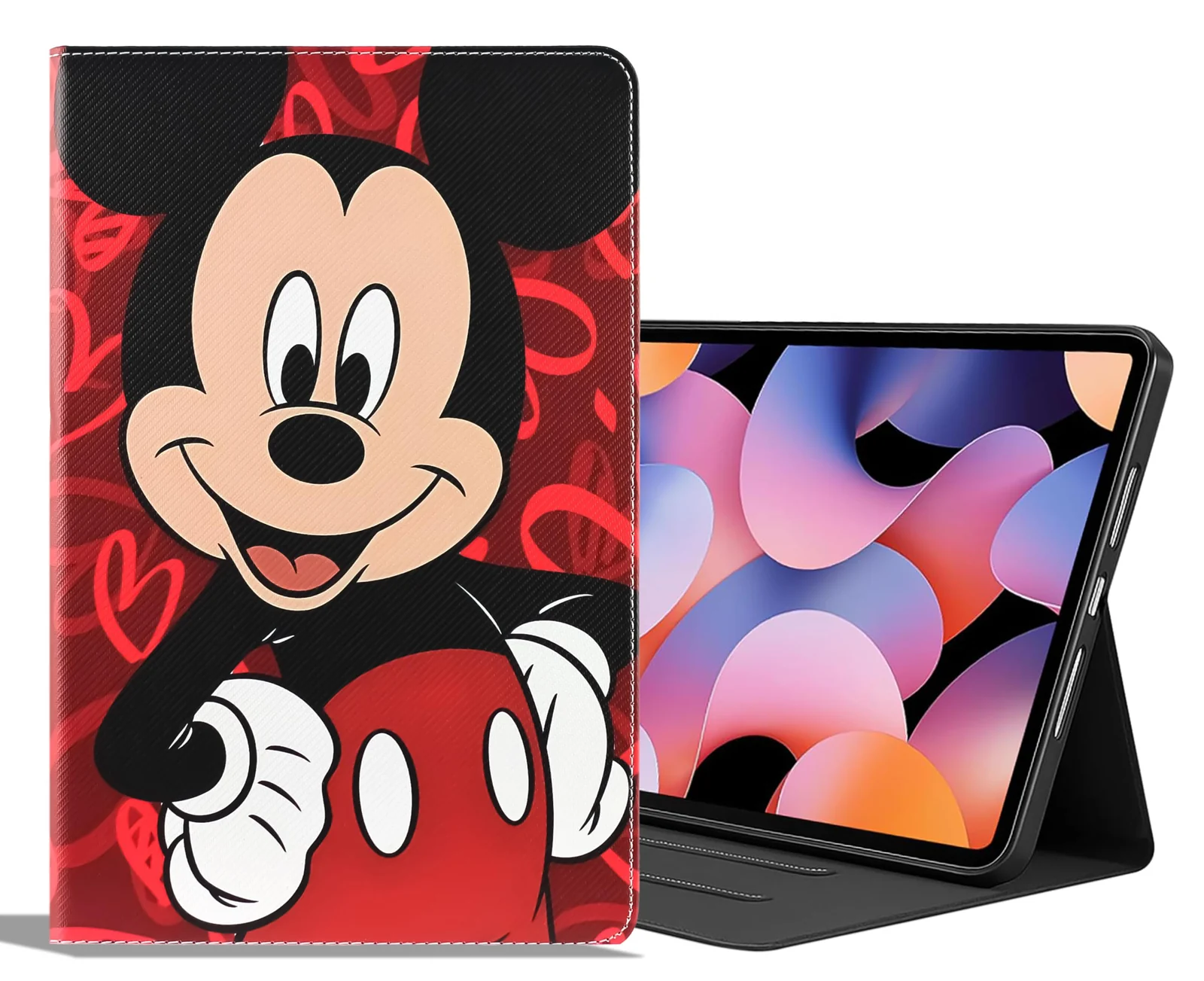 DL3 Mobilak Case for iPad (A16) 11th Generation 11 Inch 2025/10th Generation 10.9 Inch 2022, Slim PU Leather Folio with Adjustable Stand, 3D Pattern Shock-Absorbing Tablet Cover