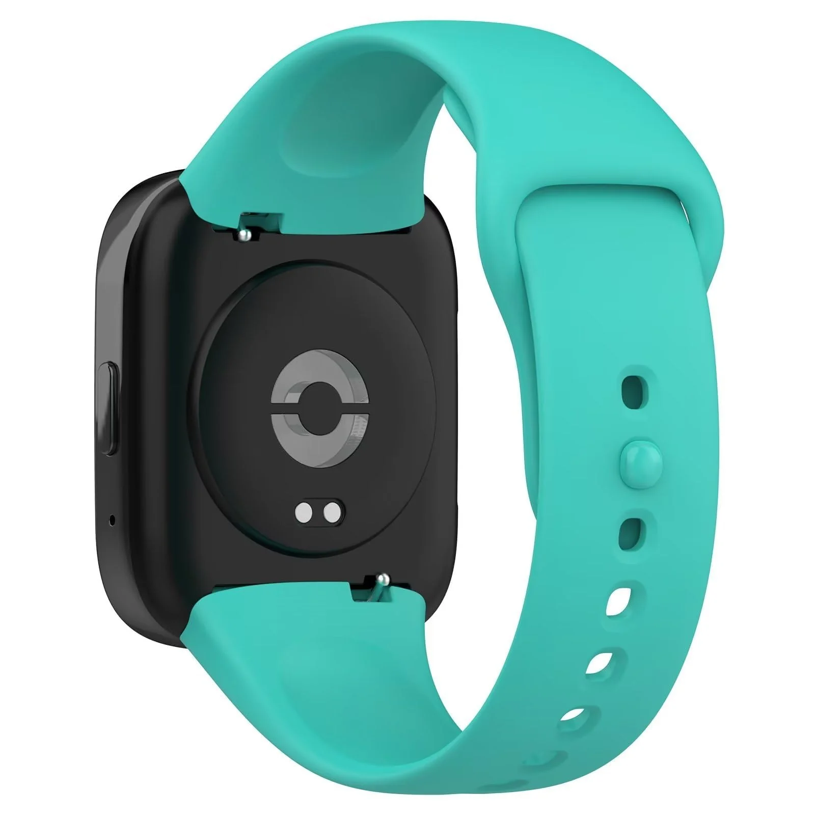 DL3 Mobilak Strap Silicone Compatible With Xiaomi Redmi Watch 3 Active/Redmi Watch 3 Lite, Sport Silicone Watch Band Wrist Strap, Bracelet Wristband Wrist Strap - Teal