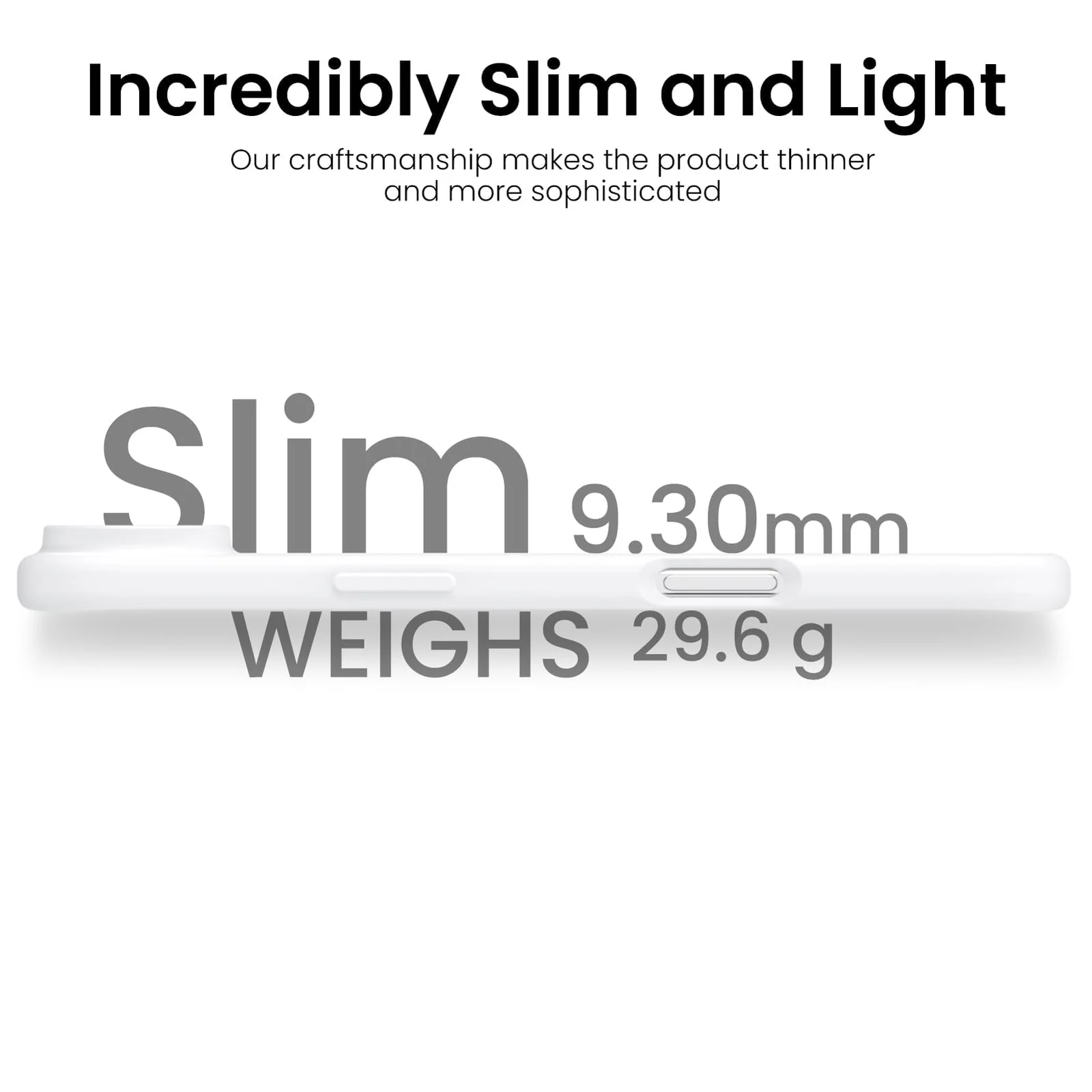 DL3 Mobilak Compatible with iPhone 17 Air 6.5-Inch Case, Premium Liquid Silicone Case, Full Body Protective Cover, Shockproof, Slim Phone Case, Anti-Scratch Soft Microfiber Lining - White