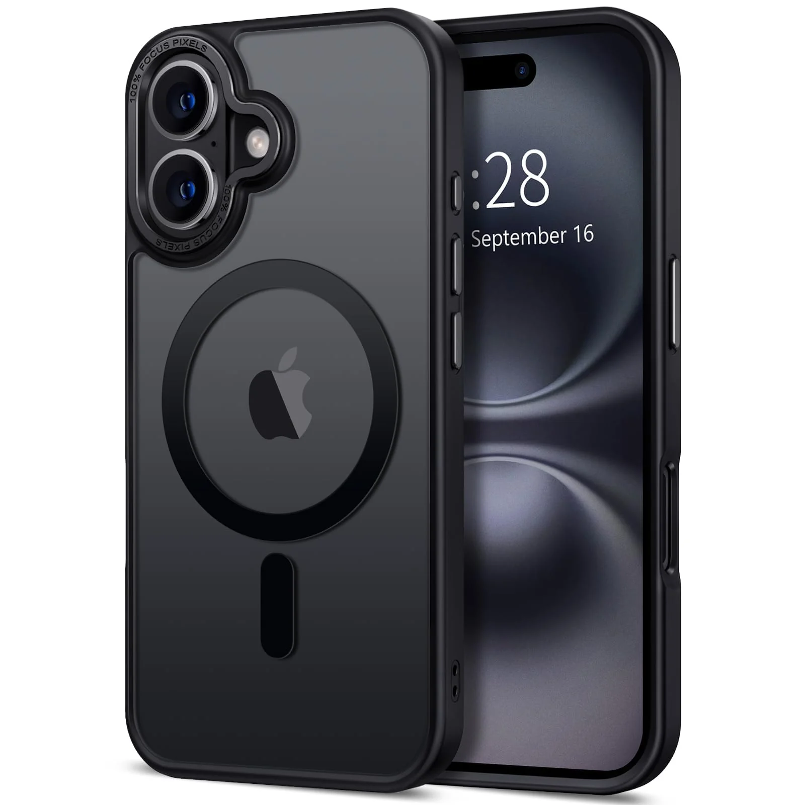 DL3 MOBILAK Protective Phone Case for Apple iPhone 17 - Black