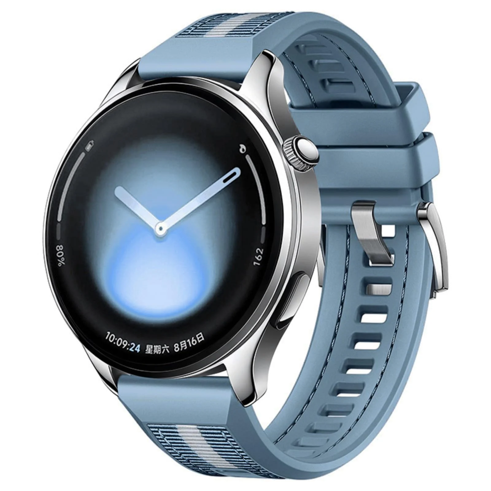 Mobigon Rubber Strap 20mm Watch Strap for Samsung Galaxy Watch 7/6/5/4 40mm 44mm/Watch 5 Pro 45mm/S2 classic/active 2 40mm 44mm Nylon Silicone Band for Amazfi GTS 4/3/3 Pro/2/2e/GTS 2 Mini/4 Mini/Bip 3/3 Pro