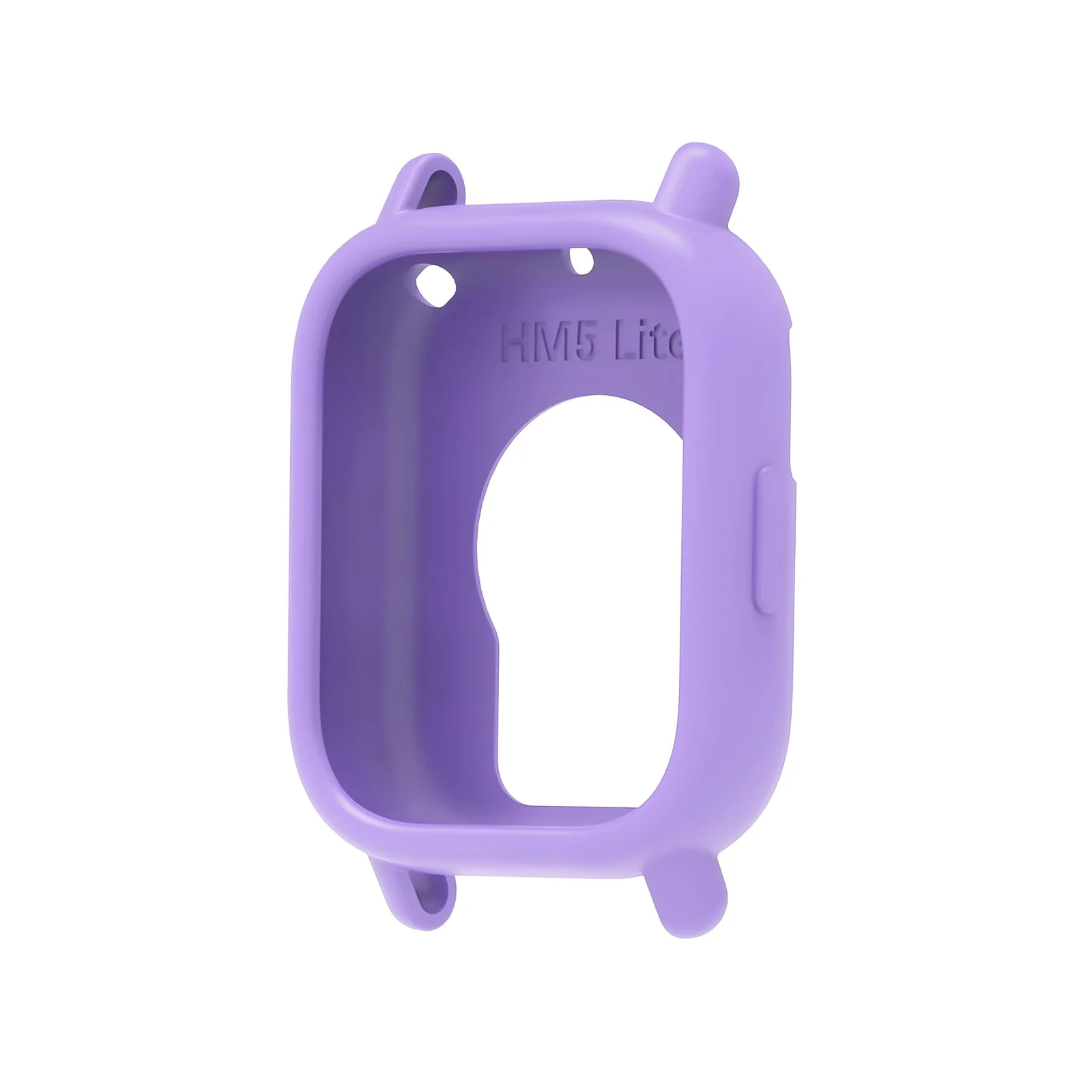 DL3 MOBILAK Soft TPU Watch Bumper Case for Xiaomi Redmi Watch 5 Lite, Light Purple