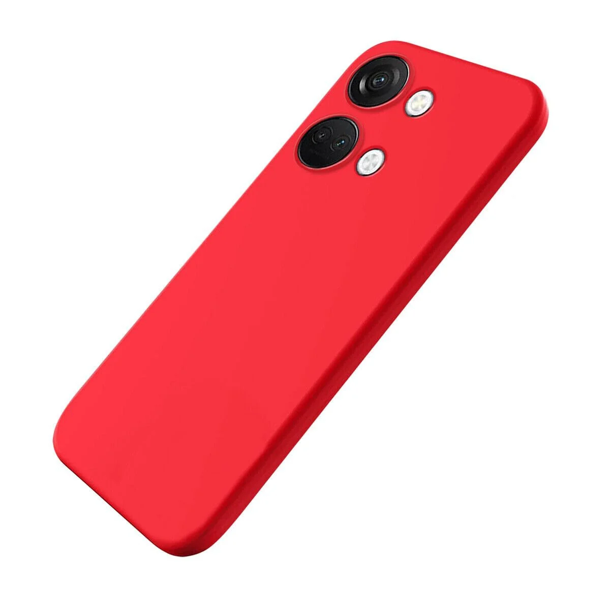 DL3 Mobilak Soft Silicone Gel Bumper Case for OnePlus Nord 3 - Red