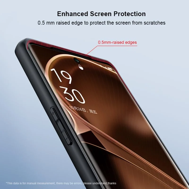 DL3 Mobilak Compatible with OPPO Find X6 Pro 5G Case Transparent, Military-Grade Shockproof Anti-Yellowing, Slim Protective Phone Case Full Bumper Cover With Camera Lens Protective - Black