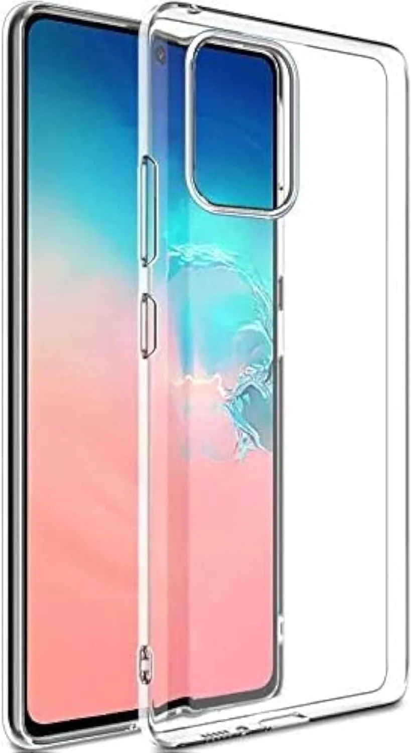 DL3 Mobilak Case Compatible with Honor X5 2023, Case Crystal Soft TPU Gel Case Flexible Silicone Anti-Scratch Camera Protection TPU Cover - Clear