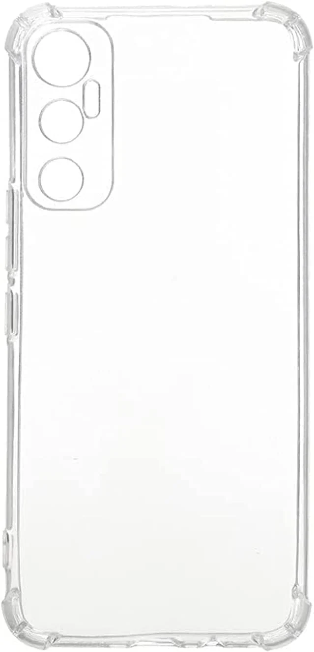 DL3 Mobilak Clear TPU Case for Infinix Hot 20 4G, Camera protection, Shock-absorbing protection, Non-slip grip - Clear