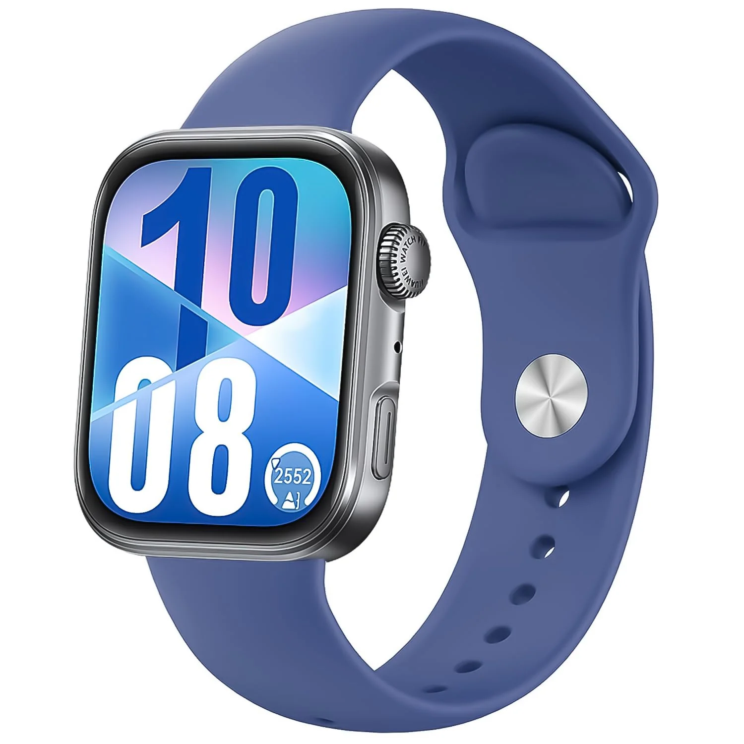 DL3 Mobilak Silicone Strap Compatible with Huawei Watch Fit 3 Strap for Men Women Breathable Soft Replacement Strap Adjustable Waterproof Sports Straps - Royal Blue