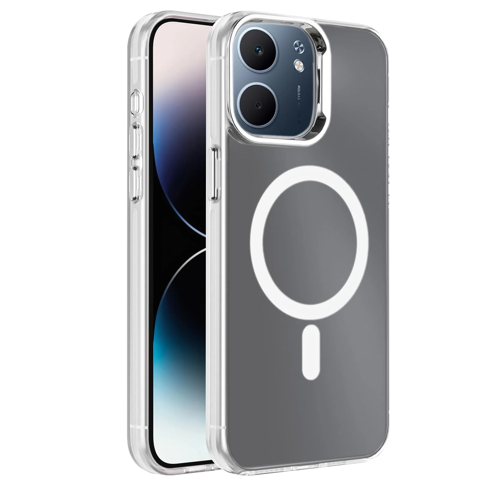 MOBIGON Crystal Clear Soft TPU Phone Case for OPPO A5x 4G / 5G, Clear