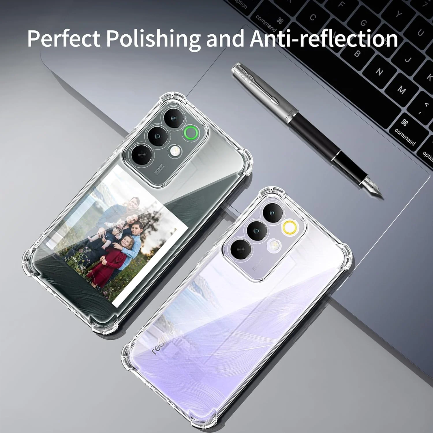DL3 Mobilak Clear TPU Protective Case for realme C85 Pro with Camera Protection and Shockproof Design - Clear