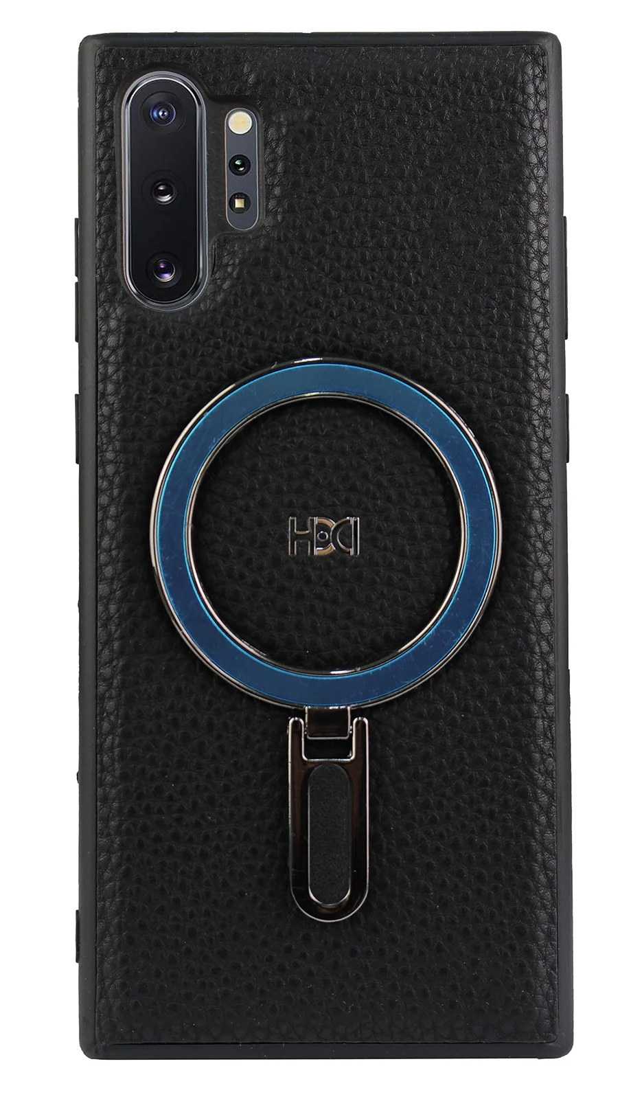 DL3 Mobilak Leather Protective Case for Samsung Galaxy Note10 Plus [Compatible with, Compatible with MagSafe accessories, Shock-absorbing protection, Slim, lightweight profile - Black