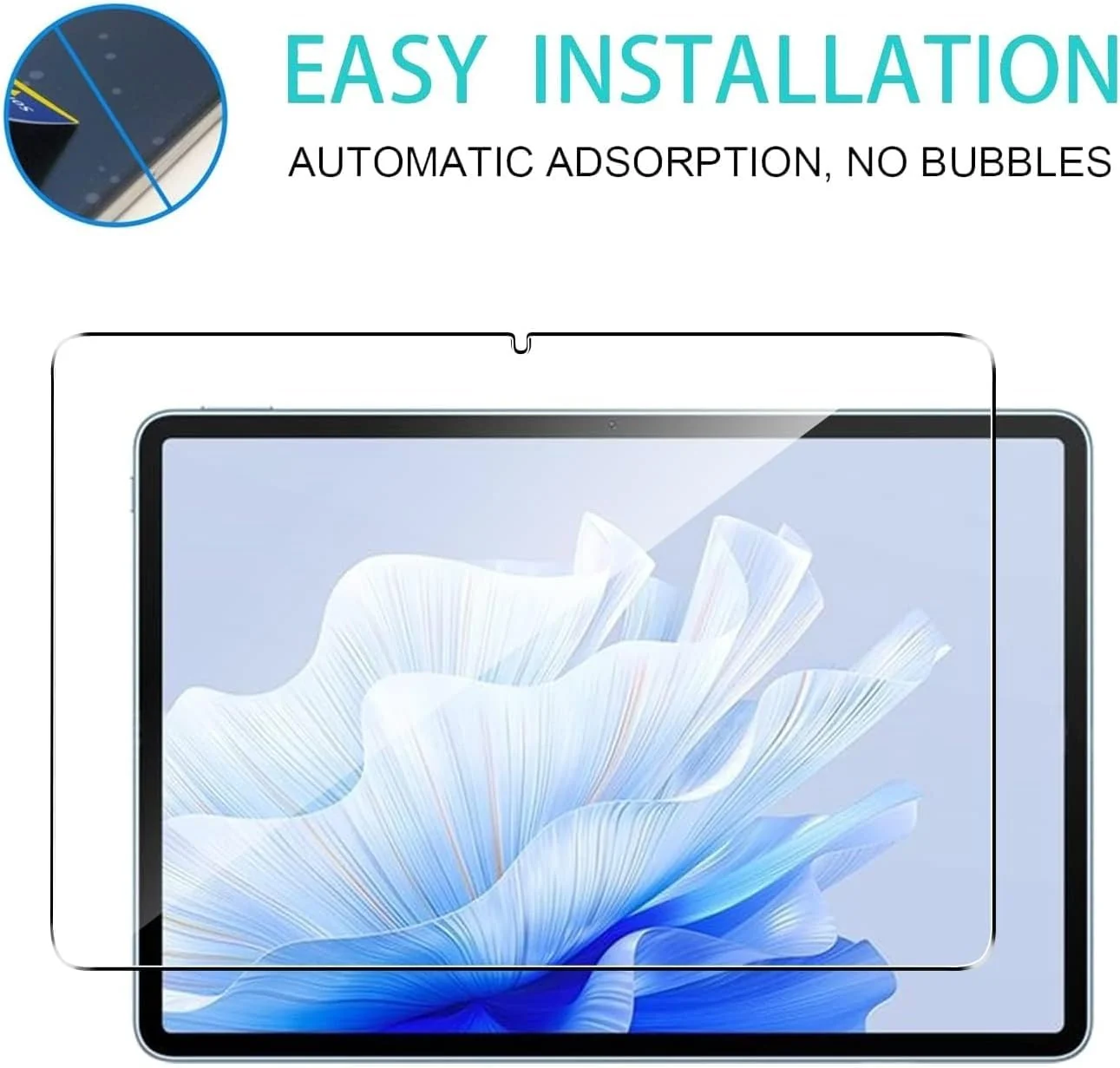 "DL3 Mobilak Screen Protector For Huawei Matepad Air 11.5/Matepad Air 11.5"" S Tablet Tempered Glass Film [HD Crystal ] [Easy Installation] [Scratch Resistant] [9H Hardness] - Clear"