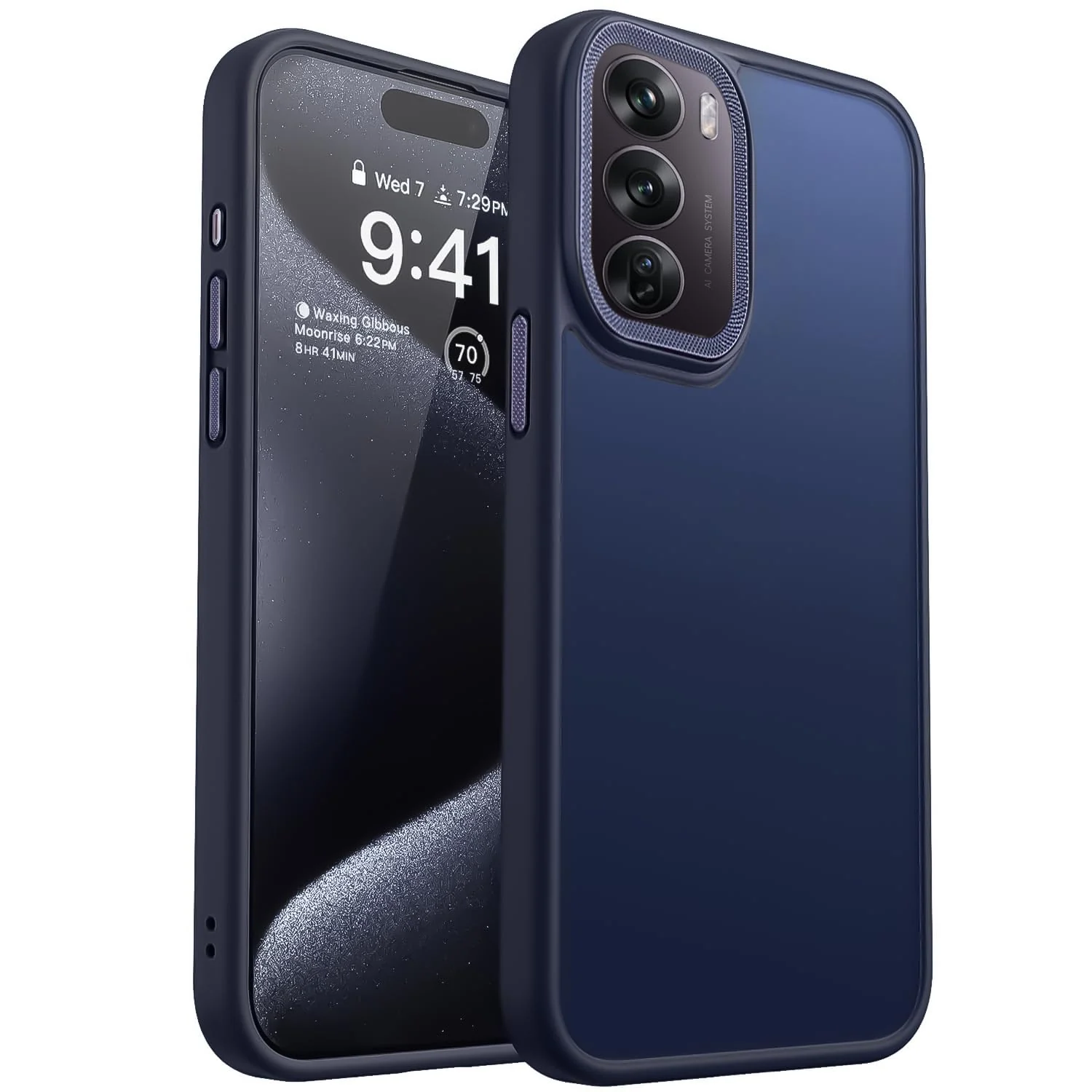 DL3 Mobilak Wallet Case with Card Slot for OPPO Reno 12 Pro 5G (Reno12 Pro) with Ring Holder and Magnetic Car-Mount Support