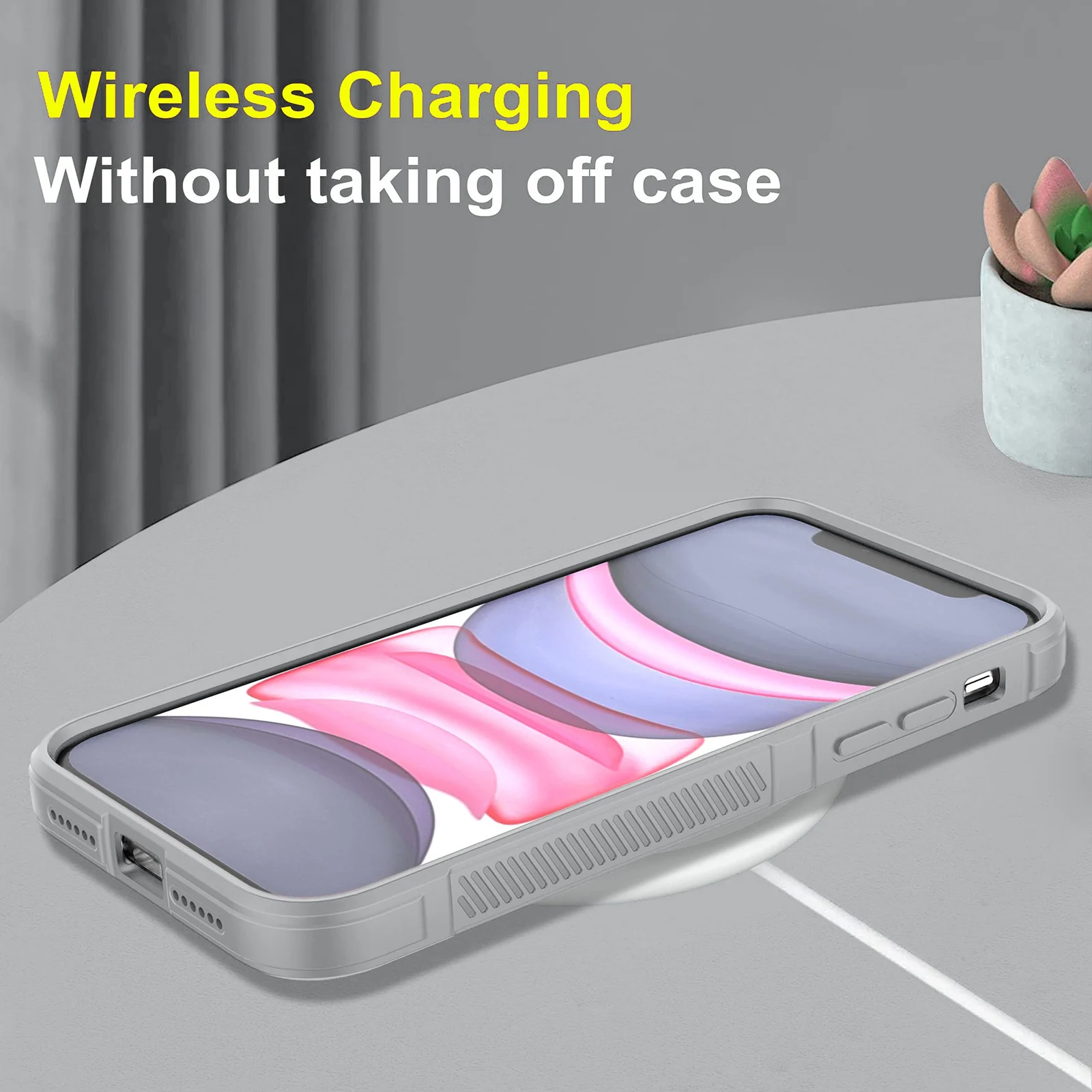 DL3 Mobilak Soft Silicone Protective Case for Samsung Galaxy A17 with Camera Protection and Shockproof Design - Gray