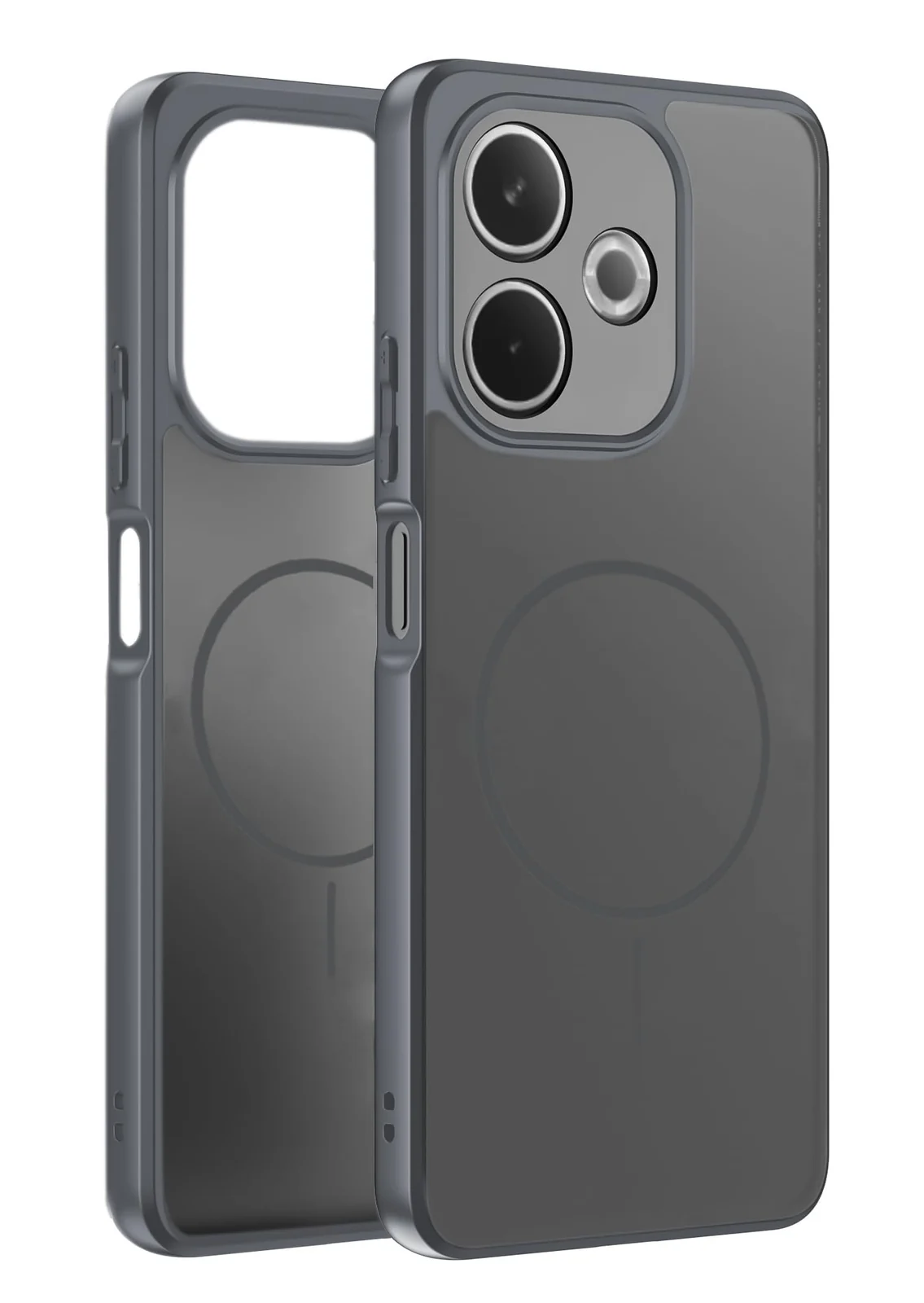 DL3 Mobilak Case For OPPO A5 Pro Translucent Matte PC Back & Soft TPU Edge, [Not Compatible with MagSafe] Anti-Scratch Shockproof Protective Cover with Full Camera Protection