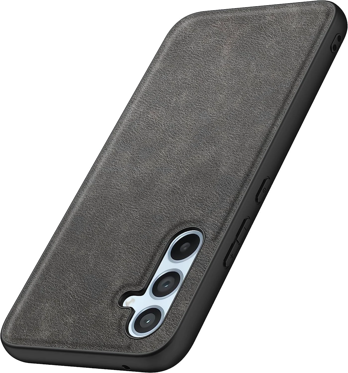 DL3 Mobilak Leather Protective Case for Samsung Galaxy A15 5G, Shock-absorbing protection, Scratch-resistant surface, Non-slip grip - Gray