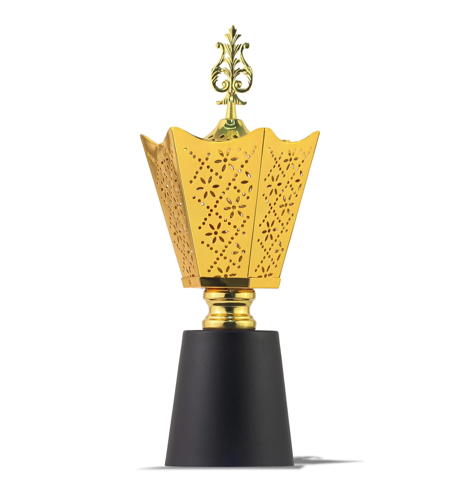 Mobigon Charcoal Incense Burner, Bakhoor Burner, Oud Frankincense Incense Burner, Vintage Arabic Burner, Suitable For Arabian Oud, Yoga, Spa and Aromatherapy, Office & Home Decor (Style 39)