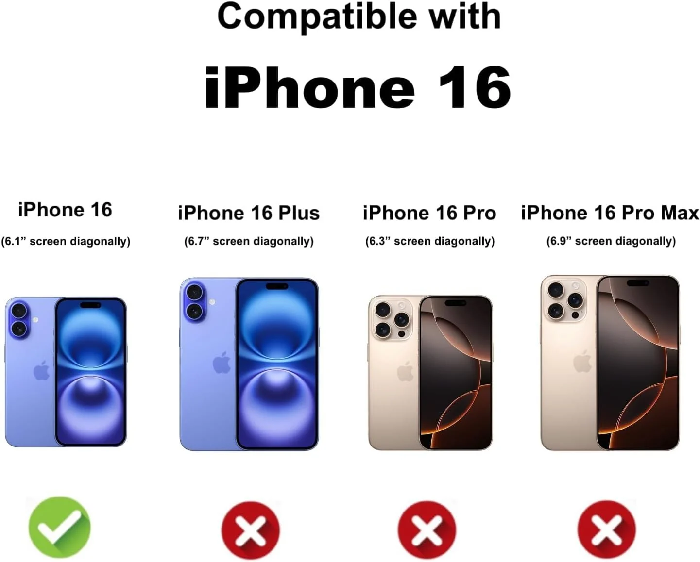 DL3 Mobilak Camera Protective Case Compatible with iPhone 16 6.1-Inch, Mobile Phone Case iPhone 16 6.1-Inch Thin Soft Silicone Anti-Yellow Protective Case - Clear