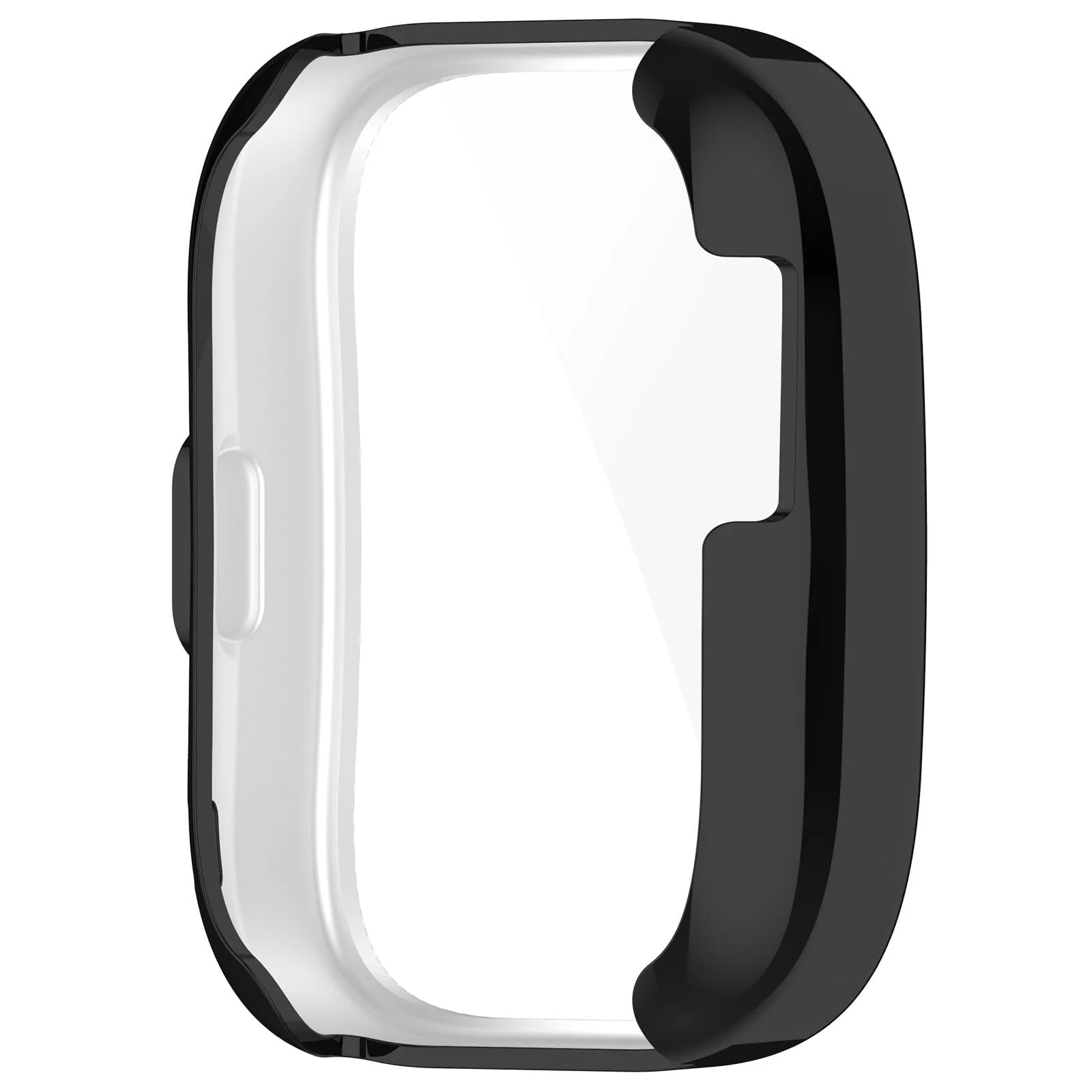 DL3 Mobilak Case Compatible with Amazfit Bip 5 (A2215) All-Around with Built-in Screen Protector Watch Soft TPU Shockproof Cover Slim Guard Thin Bumper Shell Protector for Amazfit Bip 5 - Black