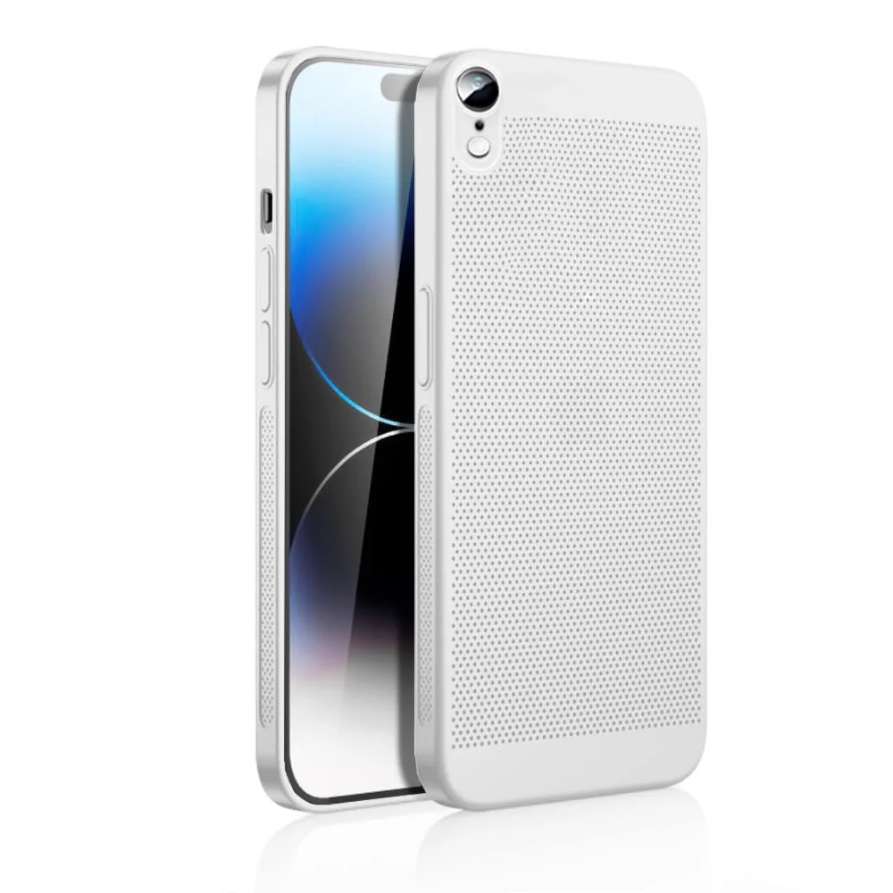 DL3 Mobilak Heat-Dissipation Hard PC Case with Built-In Camera Lens Protector for iPhone XR