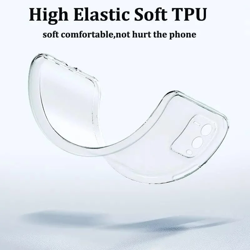 DL3 Mobilak Case Compatible with vivo V25 5G/V25E 4G/X80 Lite Case Crystal Soft TPU Gel Case Flexible Silicone Anti-Scratch Camera Protection TPU Cover - Clear