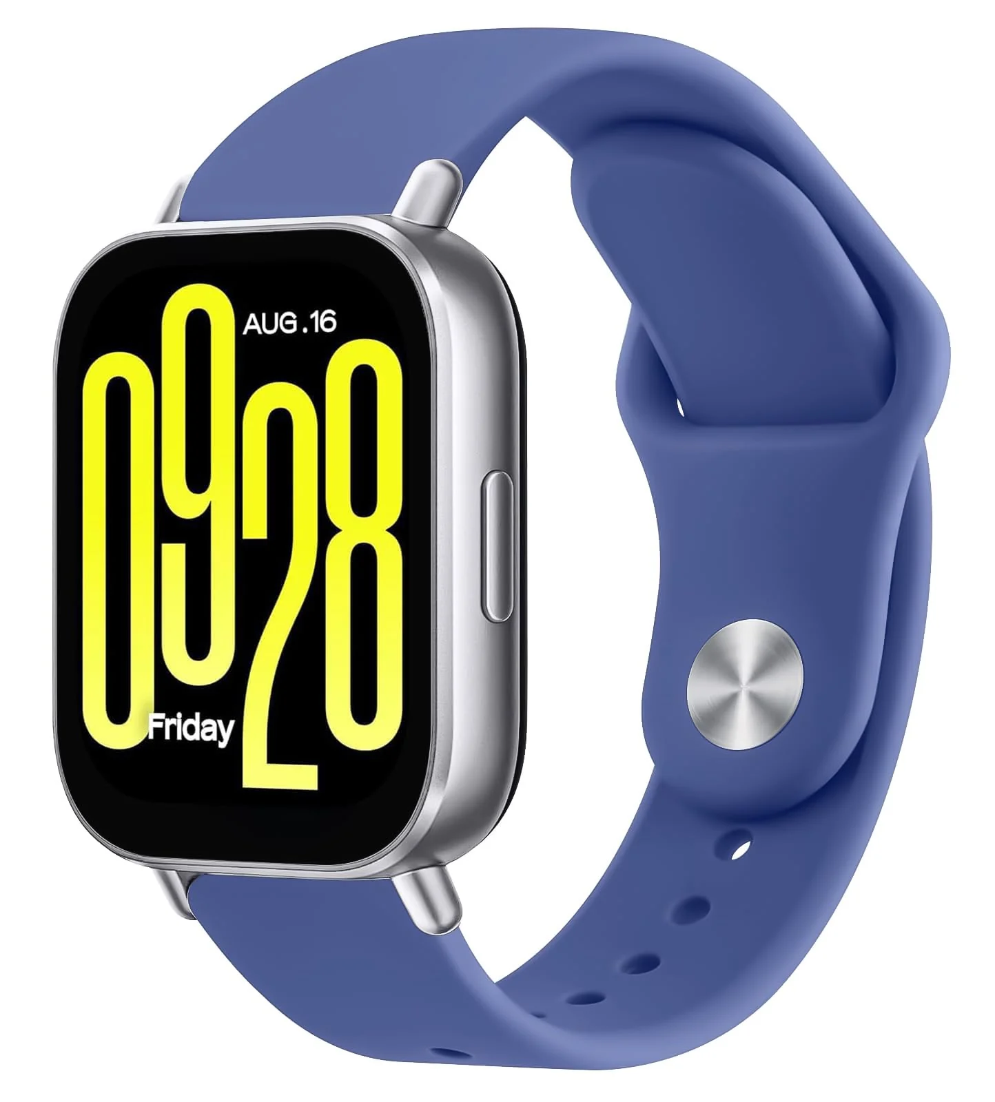 DL3 Mobilak Straps Compatible with Xiaomi Redmi Watch 5 Active/Redmi Watch 5 Lite Bracelets for Men Women, 22mm Soft Silicone Strap, Waterproof Adjustable Band Sports Replacement - Royal Blue