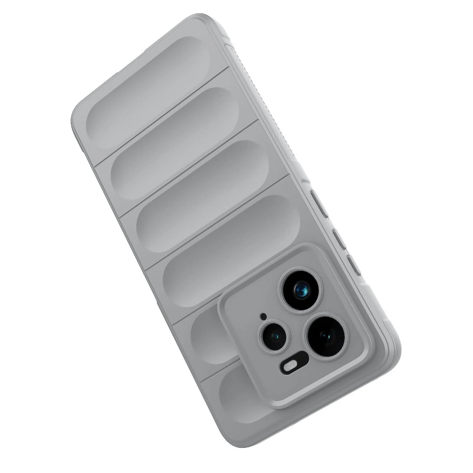 DL3 Mobilak Flexible Silicone and TPU Protective Case with Camera Protection for realme GT 7 Pro 5G - Gray