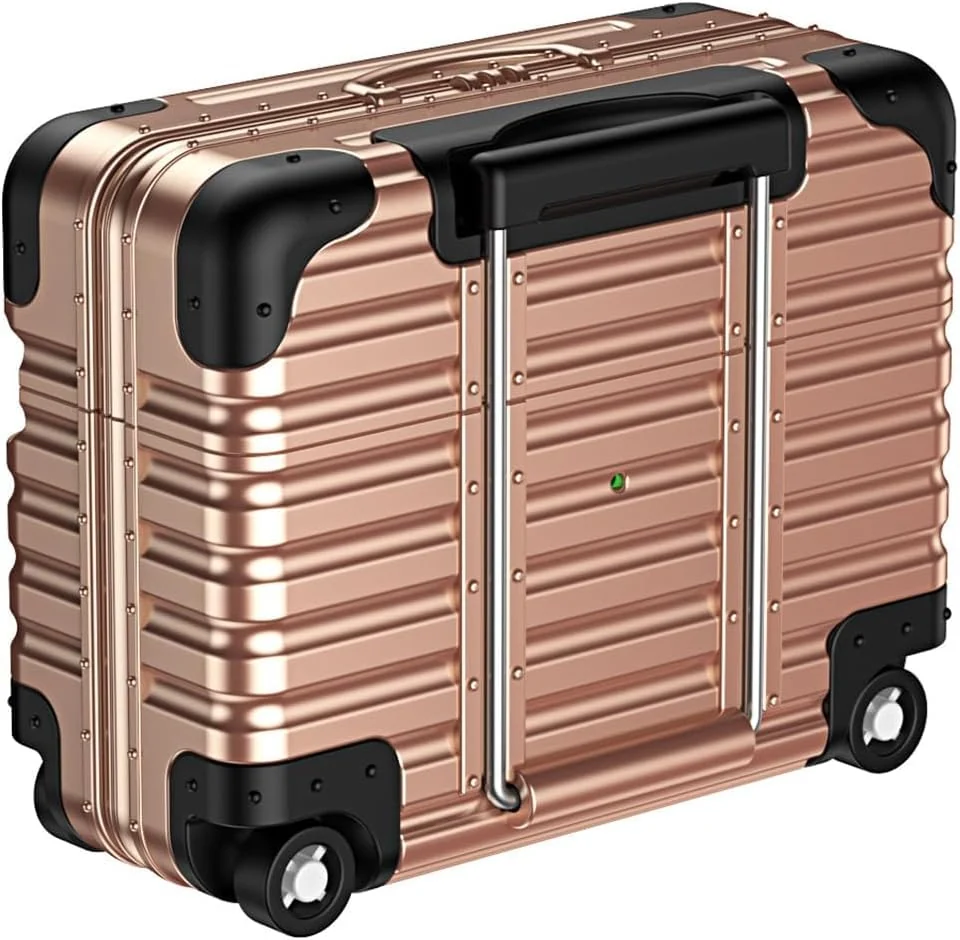5.5 — MOBIGON Suitcase-Style Hard Earbuds Case with Keychain for Apple AirPods Pro 1 / 2