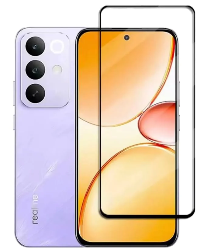 DL3 Mobilak for realme C85 Pro Tempered Glass Screen Protector, 9H Hardness Anti-Scratch Tempered Glass flim, Case Friendly, Anti-Scratch - Clear