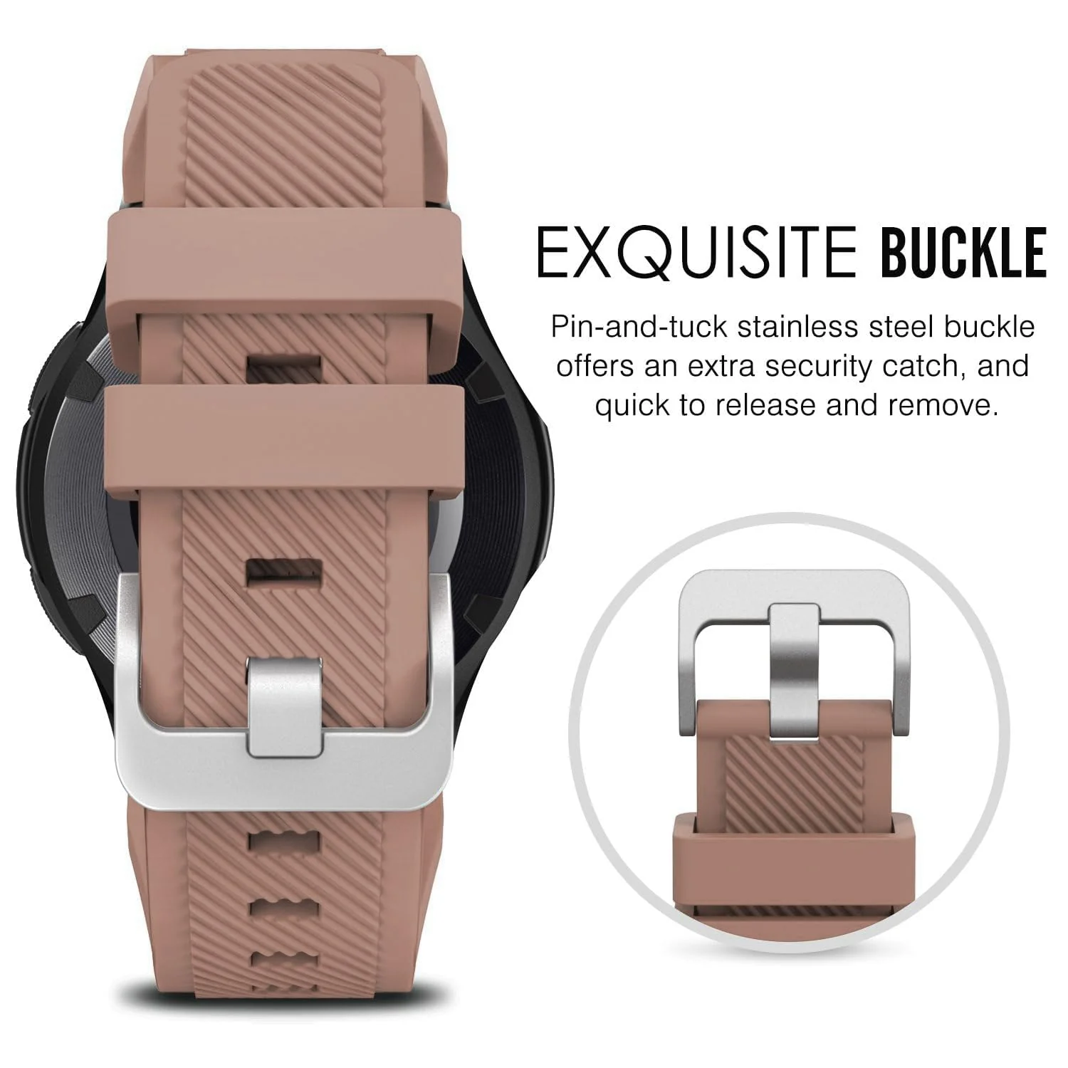DL3 Mobilak Silicone Sport Band 22MM Xiaomi Redmi Watch 5 Active/5 Lite/Samsung Galaxy Watch 46mm/Watch 3 45mm/Gear S3/Huawei watch (GT6 GT5 GT4 GT3 GT2 GT 46MM)/GT2E/GT5 Pro/GT 6 Pro/Amazfit GTR 3/4 - Desert