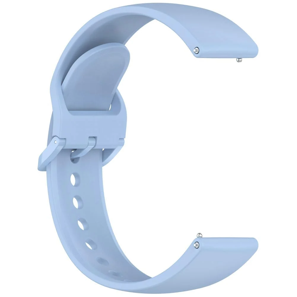 DL3 Mobilak Straps Compatible with Xiaomi Redmi Watch 5 Active/Redmi Watch 5 Lite Bracelet, 22mm Soft Silicone Replacement Band Sports Strap Wristbands [Wear-resistant] [breathable] - Sky Blue