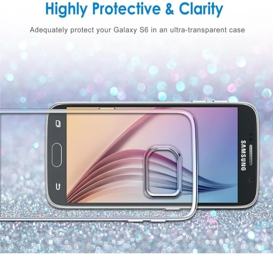 DL3 Mobilak Case Compatible with Samsung Galaxy Note 5 Case Crystal Soft TPU Gel Case Flexible Silicone Anti-Scratch Camera Protection TPU Cover - Clear