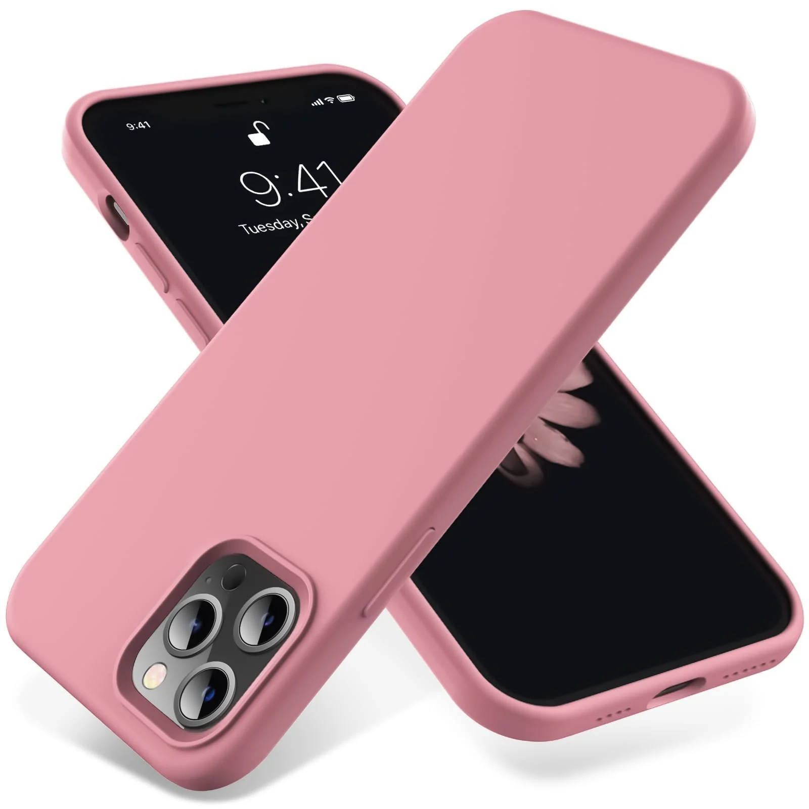 iPhone 11 Pro Max (6.5 Inch) Case / Liquid — DL3 Mobilak Liquid Silicone Case for iPhone 11 Pro Max (6.5 Inch), Shock-absorbing protection, Scratch-resistant surface, Soft microfiber lining