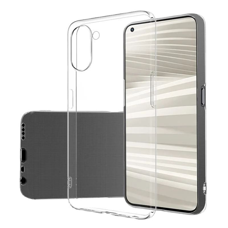 DL3 Mobilak Case Compatible with OPPO realme 10 4G Case Crystal Soft TPU Gel Case Flexible Silicone Anti-Scratch Camera Protection TPU Cover - Clear