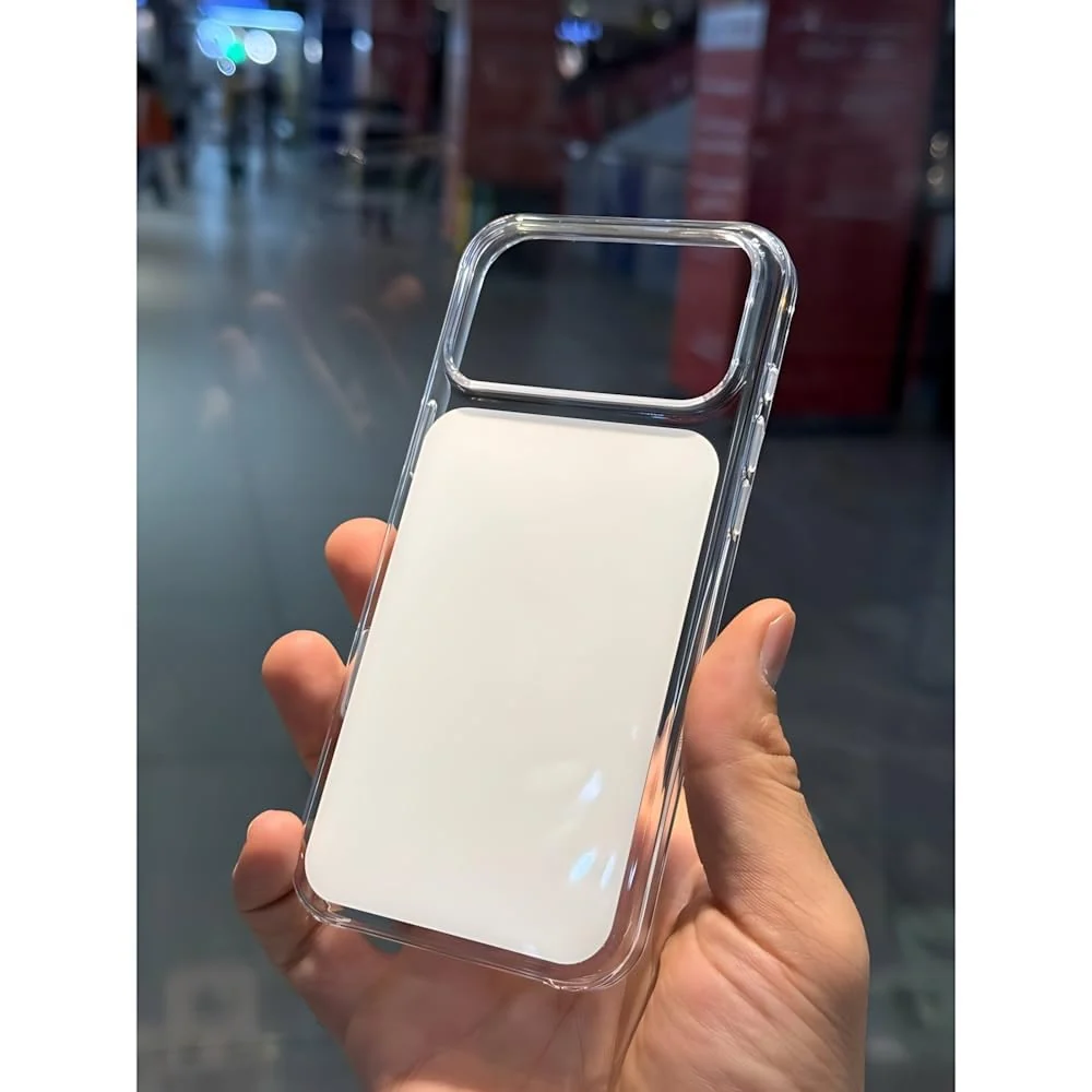DL3 Mobilak Clear Protective Case for iPhone 17 Pro Max, Compatible with MagSafe accessories, Supports wireless charging, Scratch-resistant surface - Transparent