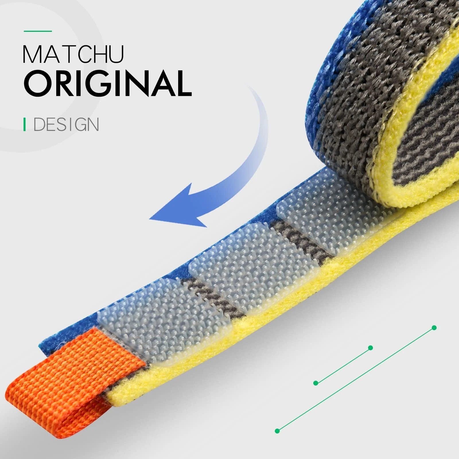 DL3 Mobilak Sport Bands Nylon For Xiaomi Mi Band 10/9/8 Men Women, Adjustable Elastic Breathable Soft Stretchy Wristband Loop Replacement Strap for Xiaomi Smart Band 8/9/10 - Blue Grey