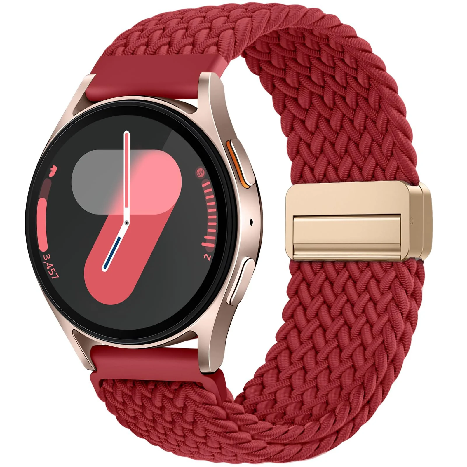Redmi Watch 5 Active / 5 Lite / Samsung Galaxy Watch 3 45MM / Watch 46MM / Gear S3 / Huawei watch GT6 GT5 46MM / GT2E / GT6 Pro / GT 5 Pro / Amazfit GTR 4 / Braided — DL3 Mobilak 22mm Magnetic Band for Redmi Watch 5 Active/5 Lite/Samsung Galaxy Watch 3 45mm/Watch 46mm/Gear S3/Huawei watch GT6 GT5 46MM/GT2E/GT6 Pro/GT 5 Pro/Amazfit GTR 4/3, Stretchy Braided Nylon Sport Strap