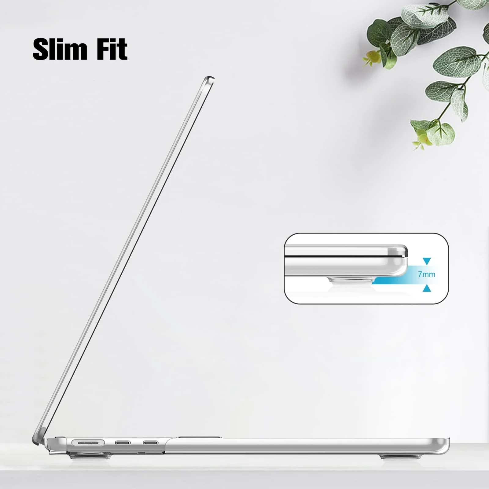 DL3 Mobilak Compatible with MacBook Pro 15 Case 2019 2018 2017 2016 Release A1990 A1707 with Touch Bar and Touch ID, Plastic Hard Case Shell Cover - Clear