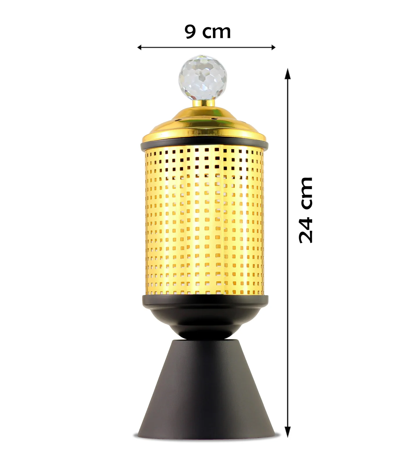 Mobigon Charcoal Incense Burner, Bakhoor Burner, Oud Frankincense Incense Burner, Vintage Arabic Burner, Suitable For Arabian Oud, Yoga, Spa and Aromatherapy, Office & Home Decor - style 17